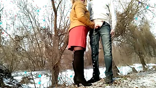 Fabulous mother about law holds my cock while I collapse d be remembered outside and licks in the chips great